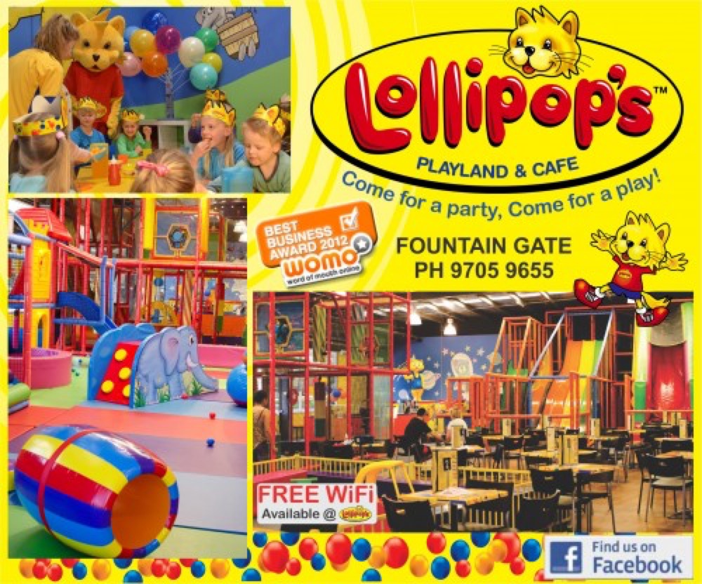 Lollipop's Playland & Cafe — operator-published venue or brand image