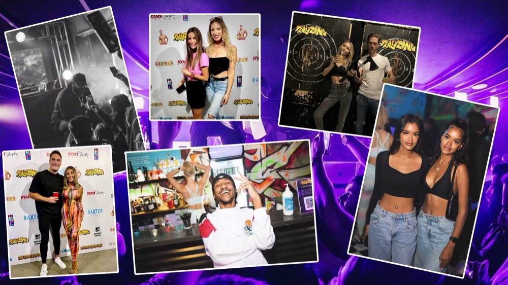 The PlayZone Melbourne party venue collage